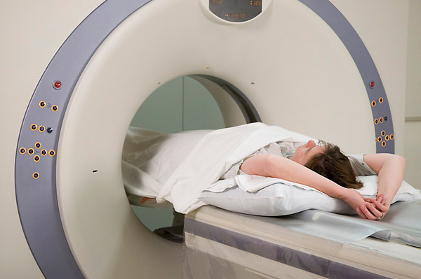 Patient in CT Scanner