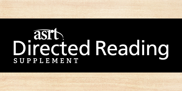 ASRT Directed Reading Supplement