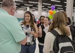 Pin exchange in Expo Hall