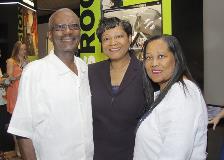 Sandra Hayden and her parents